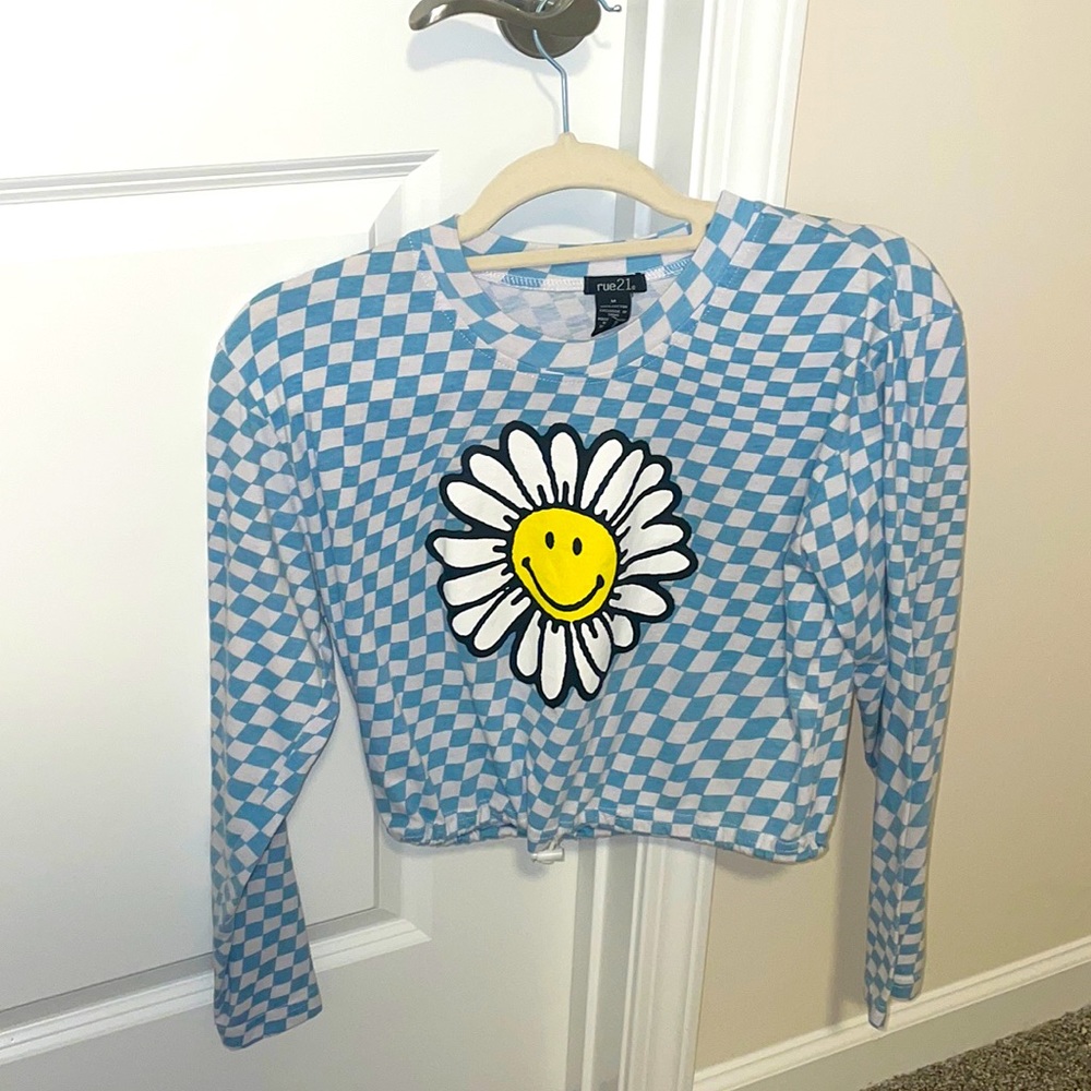 Medium Long Sleeve Sunflower Shirt
